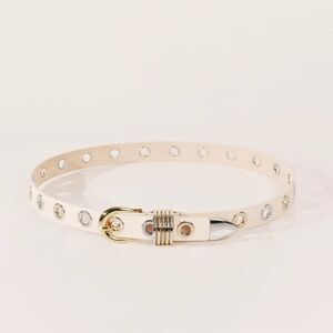 New Dehanche Full Rivet Mixed Metal in Ivory & Silver & 24K Gold